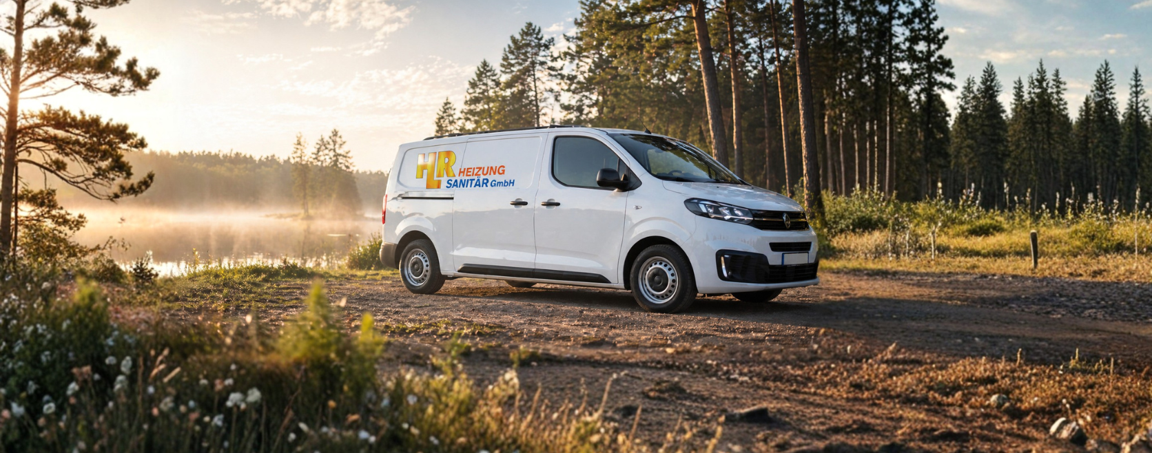 H-L-R Heizung und Sanitär GmbH Servicefahrzeug am Waldsee